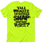 Snap - Safety Yellow T-Shirt Armed American Supply