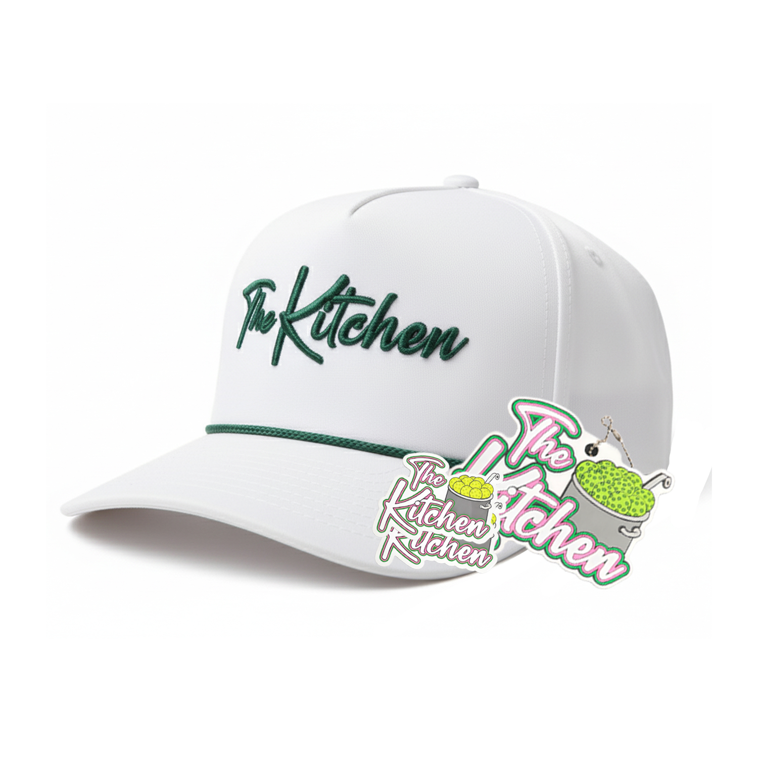 The Kitchen White Snapback The Kitchen Pickleball