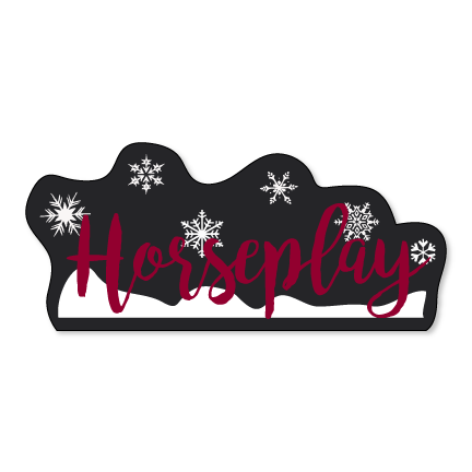 Horseplay Snow Sticker Horseplay Apparel
