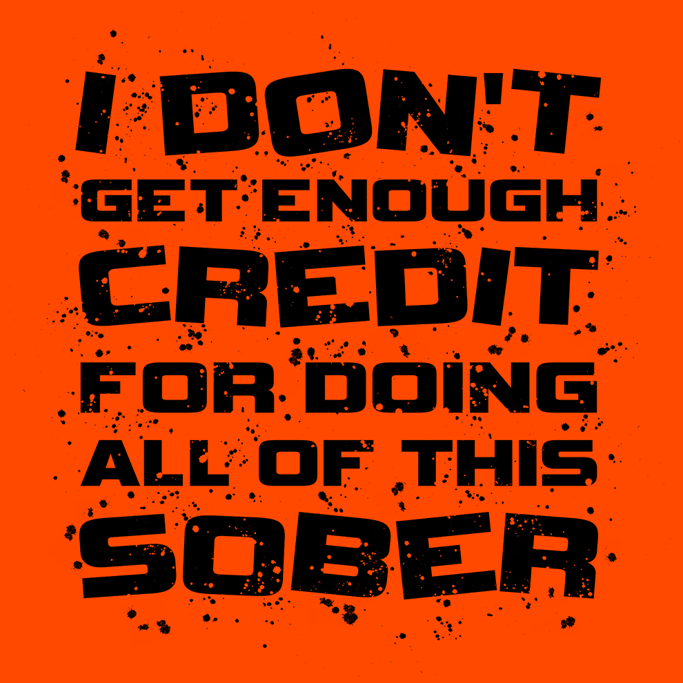 Sober - Safety Yellow T-Shirt Armed American Supply