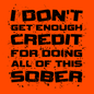 Sober - Safety Yellow T-Shirt Armed American Supply