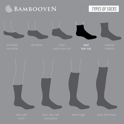 Bambooven Men’s Bamboo Lightweight Dress & Trouser Socks – (6 Pack) 634 Bambooven