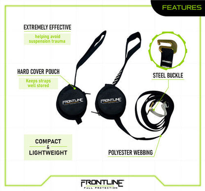 Frontline ACTR Universal Suspension Trauma Straps VM Hardware