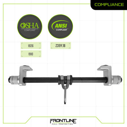 Frontline Aluminum I-Beam Slider Anchor VM Hardware