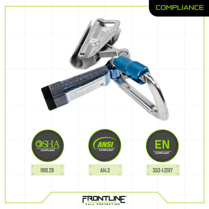 Frontline GLC38 Vertical Ladder Lifeline System Cable Glider VM Hardware