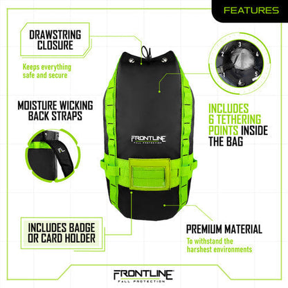 Frontline MPBAG50 Fall Protection for Tools and Storage Vinyl Bag VM Hardware