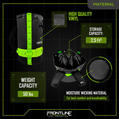 Frontline MPBAG50 Fall Protection for Tools and Storage Vinyl Bag VM Hardware