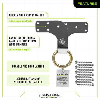 Frontline ROWT18 Roof Wood Truss Anchor VM Hardware