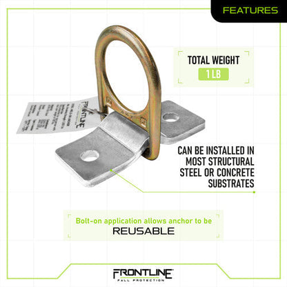 Frontline SBW01 Weld/Bolt-on Steel and Concrete Anchor VM Hardware