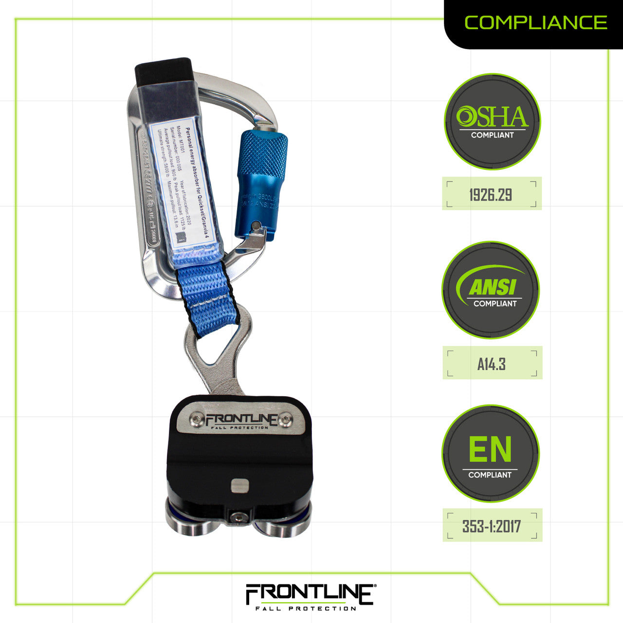 Frontline TRR38 Vertical Ladder System Trolley VM Hardware