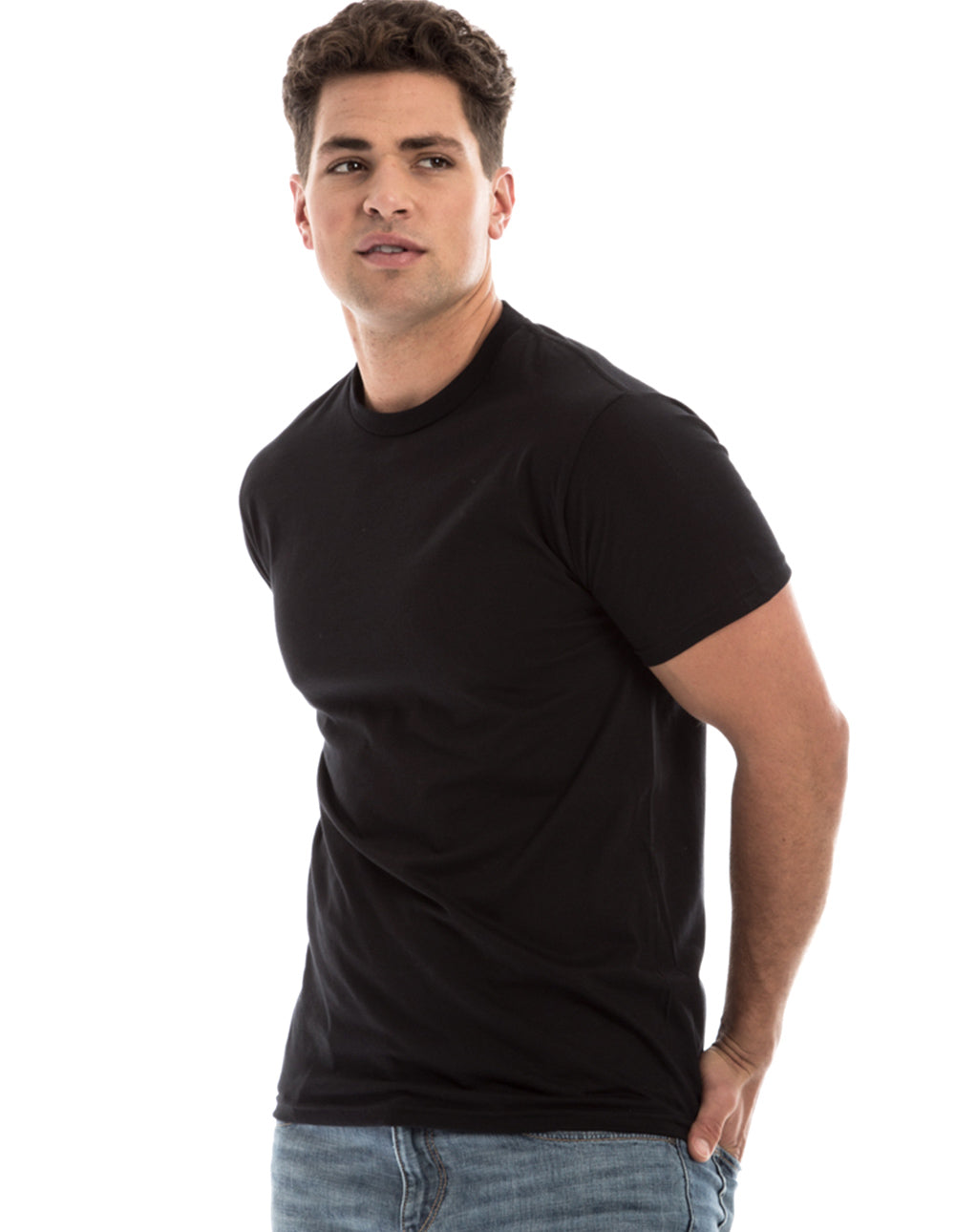 Retro Ring-Spun Crew Neck T-Shirt 2100 SpectraUSA