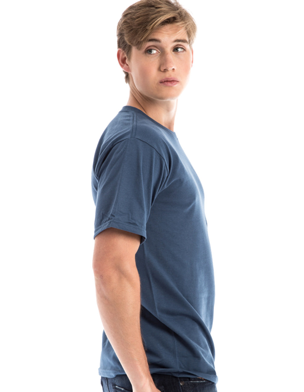 Retro Ring-Spun Crew Neck T-Shirt 2100 SpectraUSA