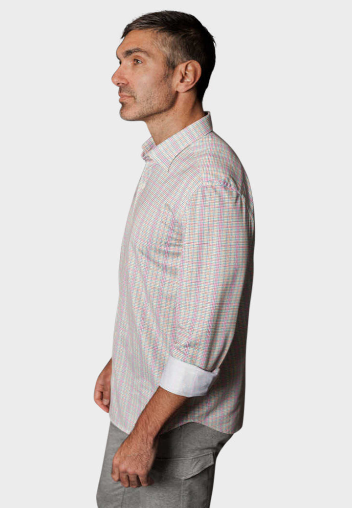 Spectrum Check Long Sleeve Tech Shirt Buki