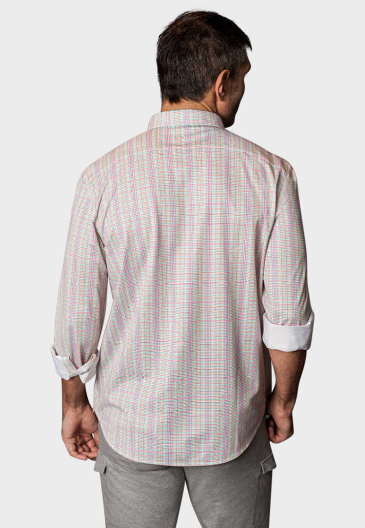 Spectrum Check Long Sleeve Tech Shirt Buki
