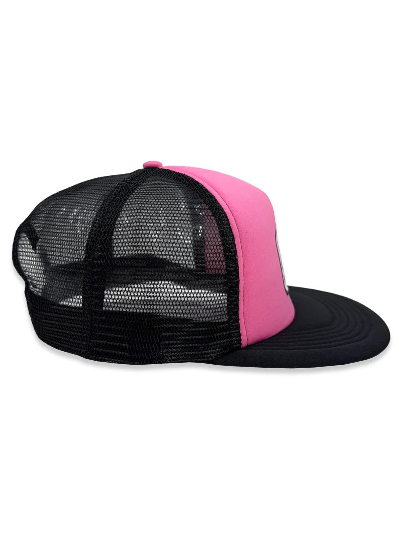 Spoiled By My Blue Collar Man Snapback Trucker Hat Luckless Outfitters