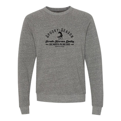 Spooky Season Sweater: Grey Horseplay Apparel