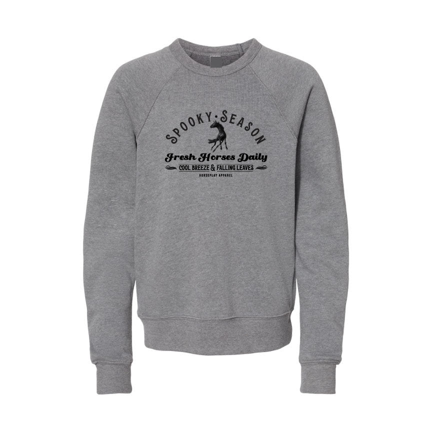 Spooky Season Sweater: Youth Horseplay Apparel