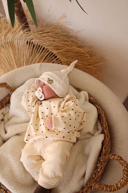 Coco Dot 2 Piece Set Honey and Hive