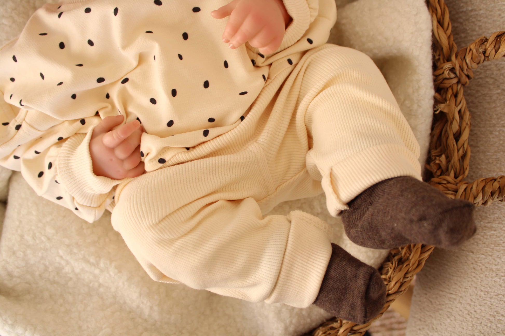 Coco Dot 2 Piece Set Honey and Hive