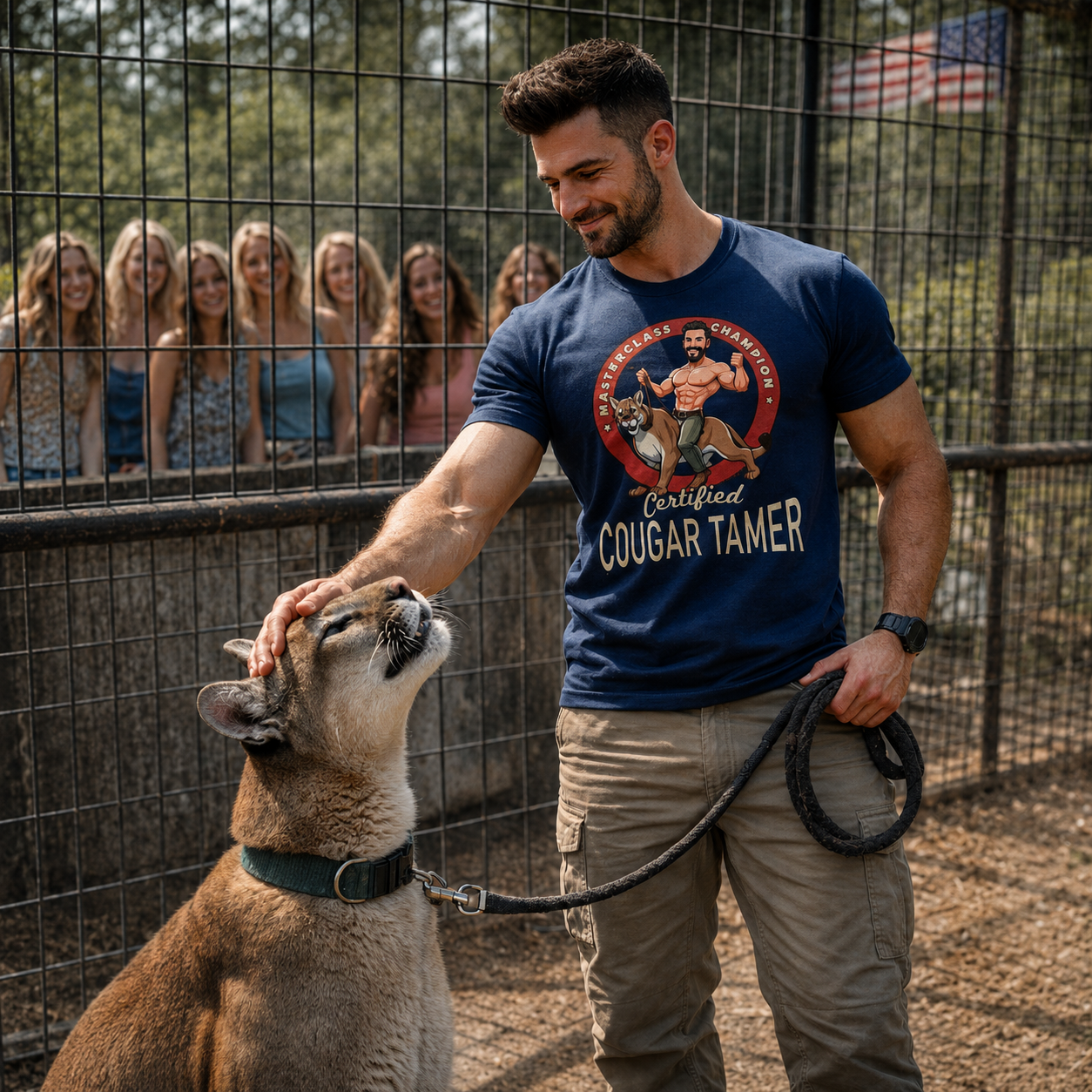 Certified Cougar Tamer T-Shirt The Devil's Pickle