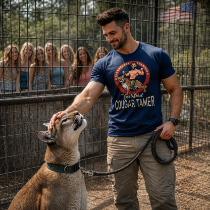 Certified Cougar Tamer T-Shirt The Devil's Pickle