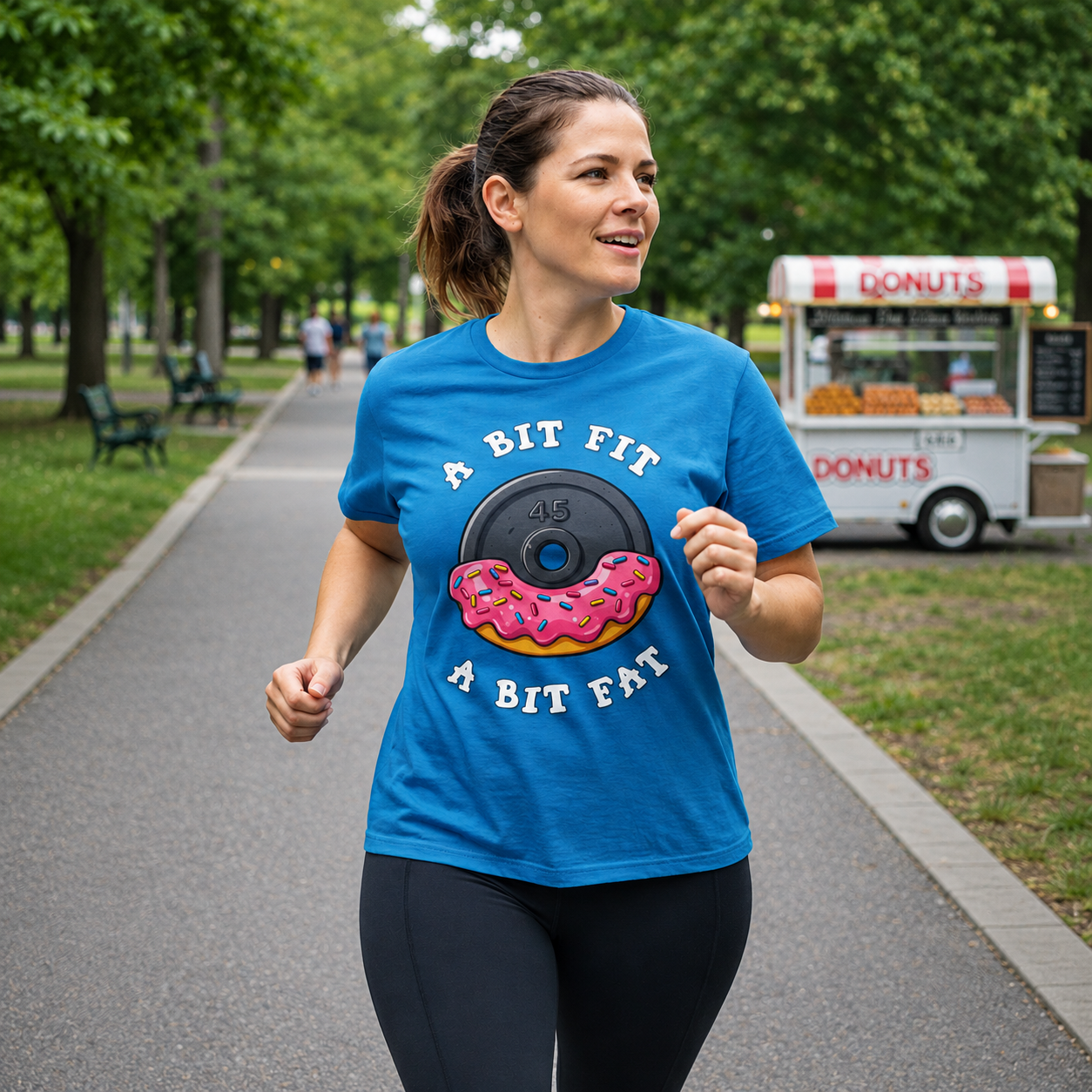 A Bit Fit, A Bit Fat T-Shirt The Devil's Pickle