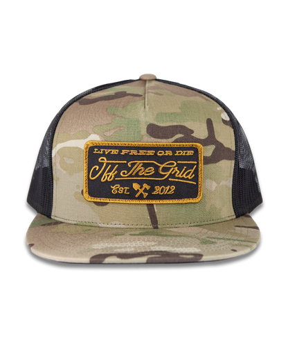 Stamped Snapback Hat