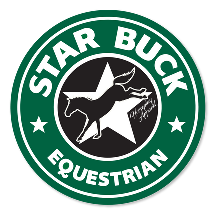 Starbuck Equestrian Sticker Horseplay Apparel