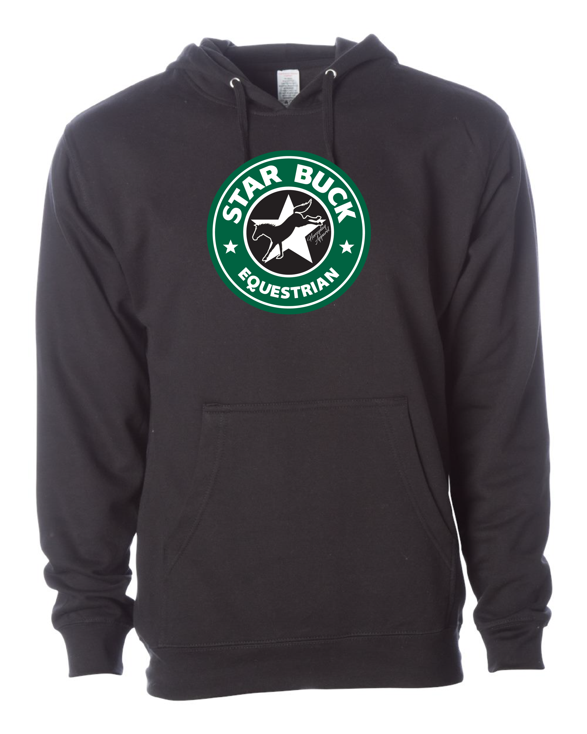 Starbuck Equestrian Hoodie: Black Horseplay Apparel