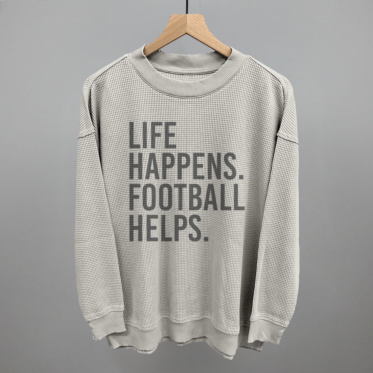 Life Happens. Football Helps. Ivy + Cloth