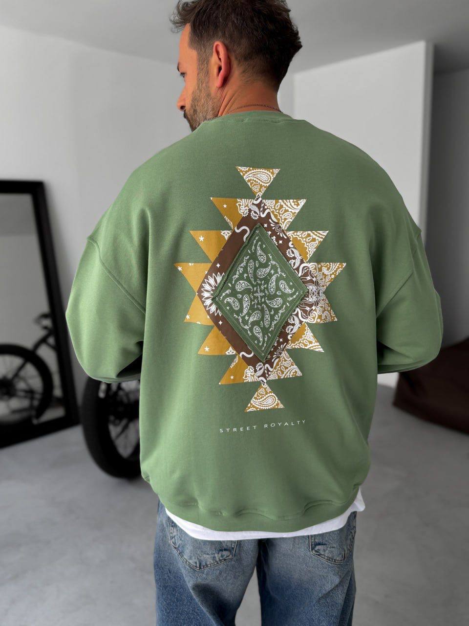 Street Royalty Oversize Sweatshirt Withinblack