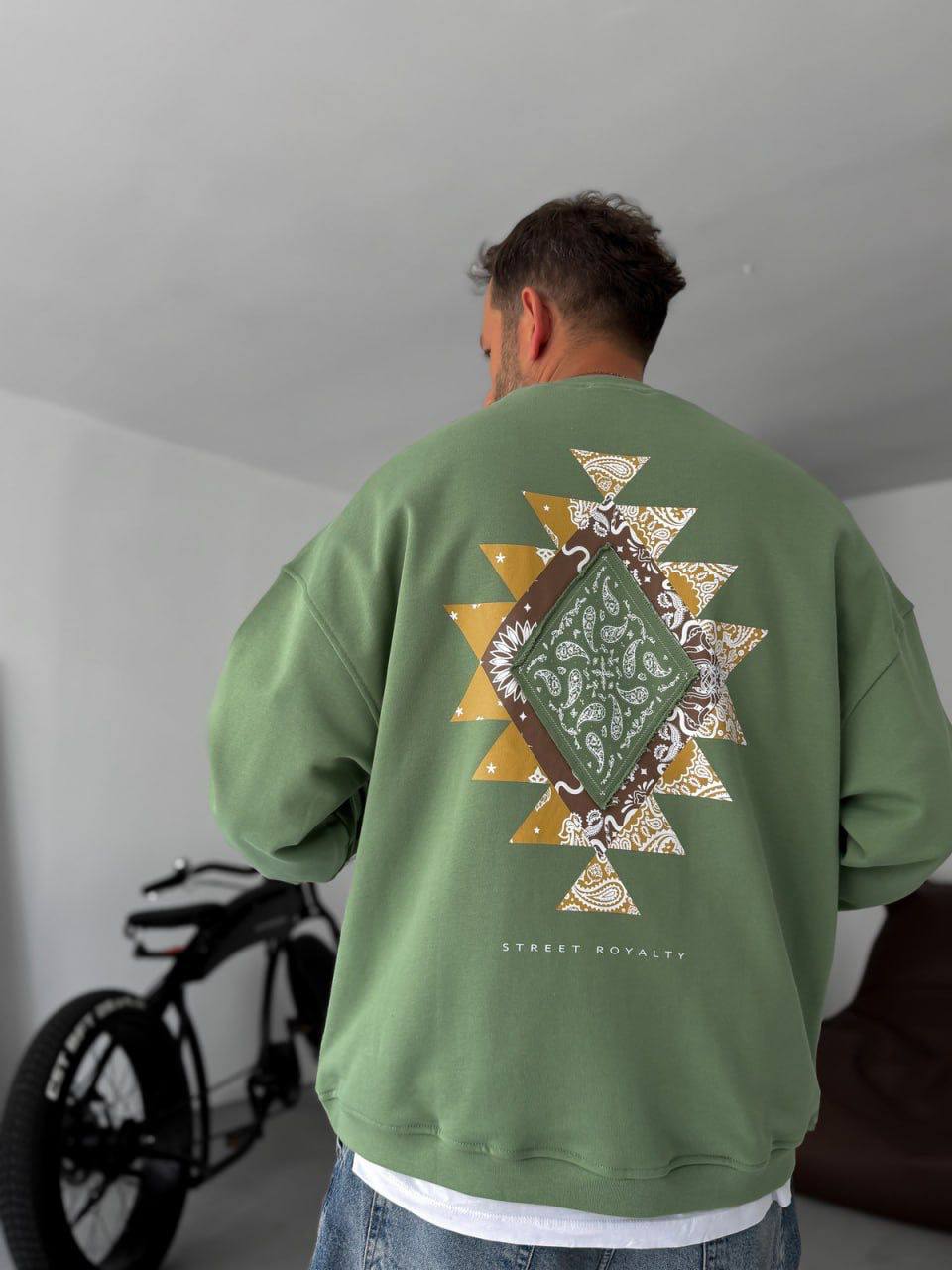 Street Royalty Oversize Sweatshirt Withinblack