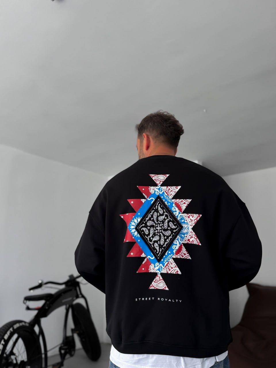 Street Royalty Oversize Sweatshirt Withinblack