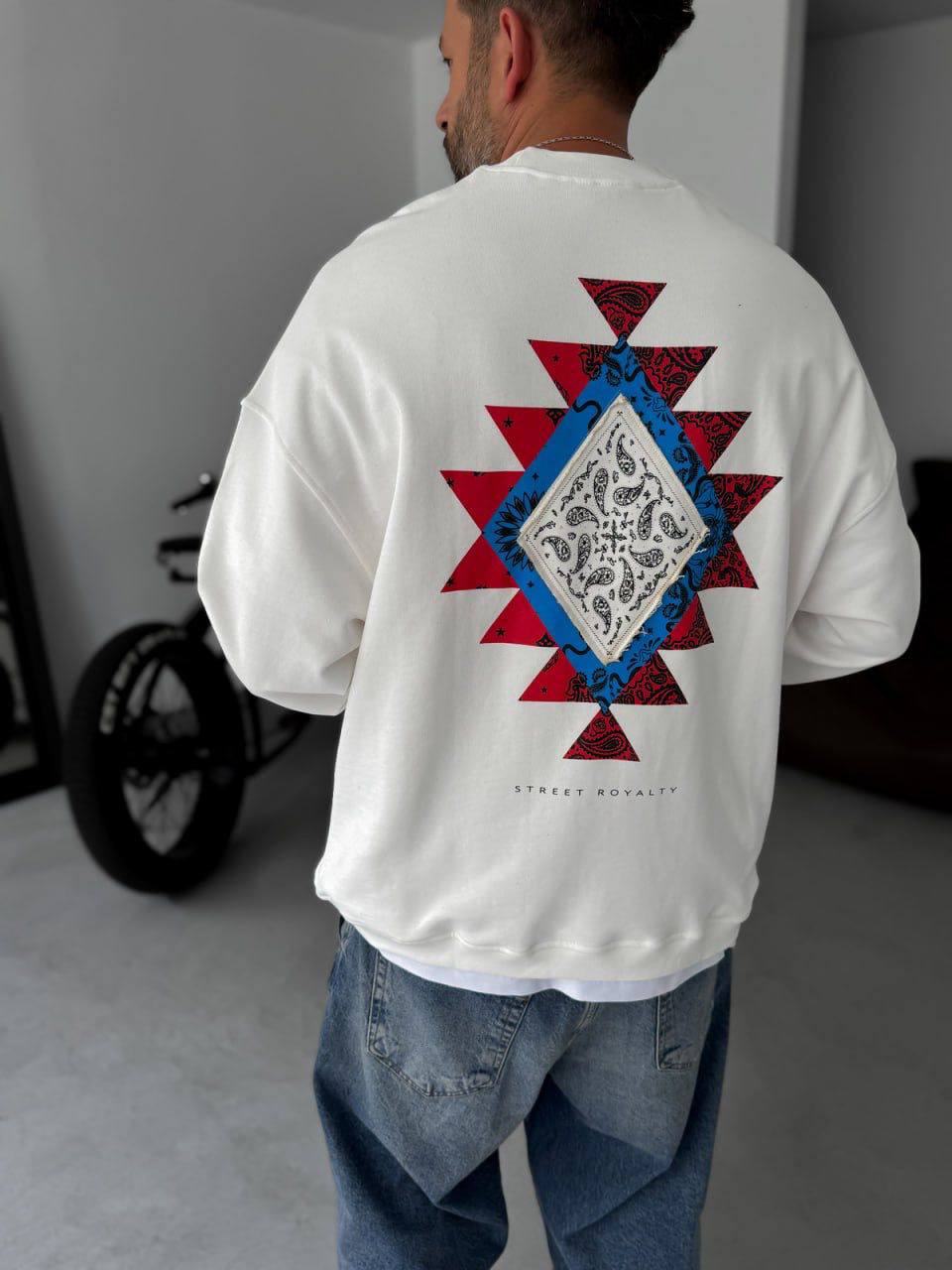 Street Royalty Oversize Sweatshirt Withinblack