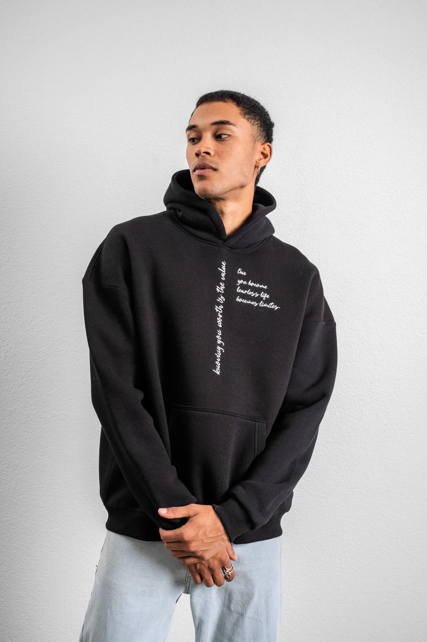Unisex Oversize Hoodie with Artistic Print – Modern Streetwear Style Withinblack