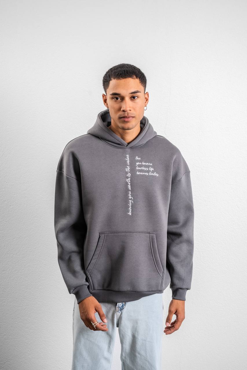 Unisex Oversize Hoodie with Artistic Print – Modern Streetwear Style Withinblack