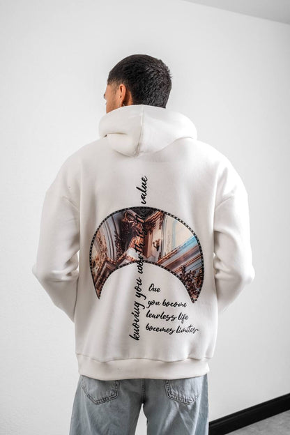 Unisex Oversize Hoodie with Artistic Print – Modern Streetwear Style Withinblack