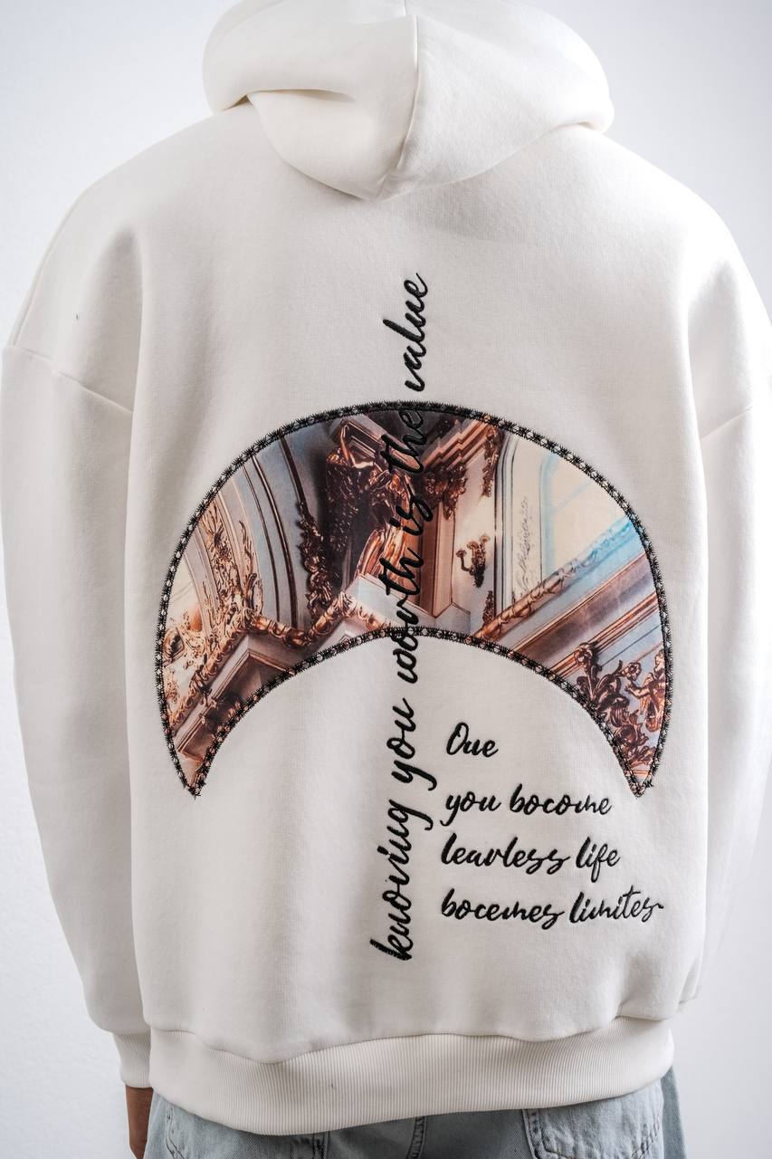 Unisex Oversize Hoodie with Artistic Print – Modern Streetwear Style Withinblack