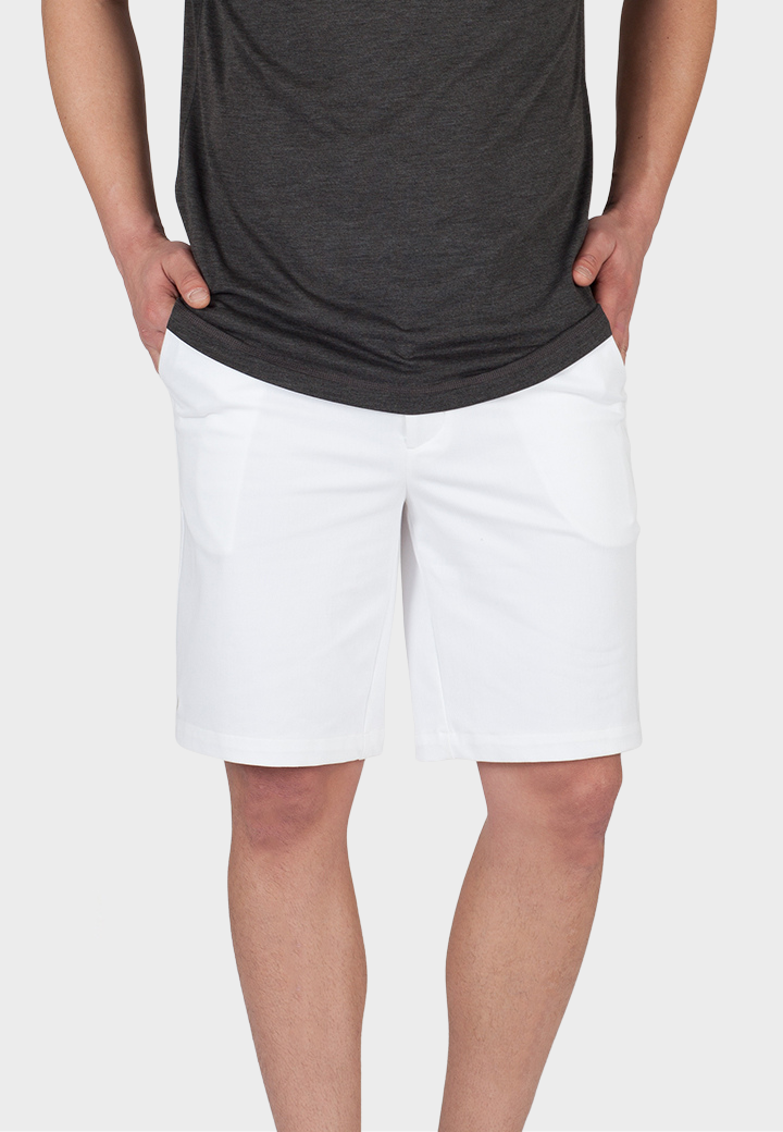 Stretch Eagle Shorts - White Buki