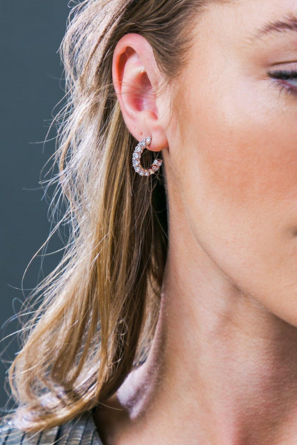 RUBY HOOP EARRINGS Flying Tomato