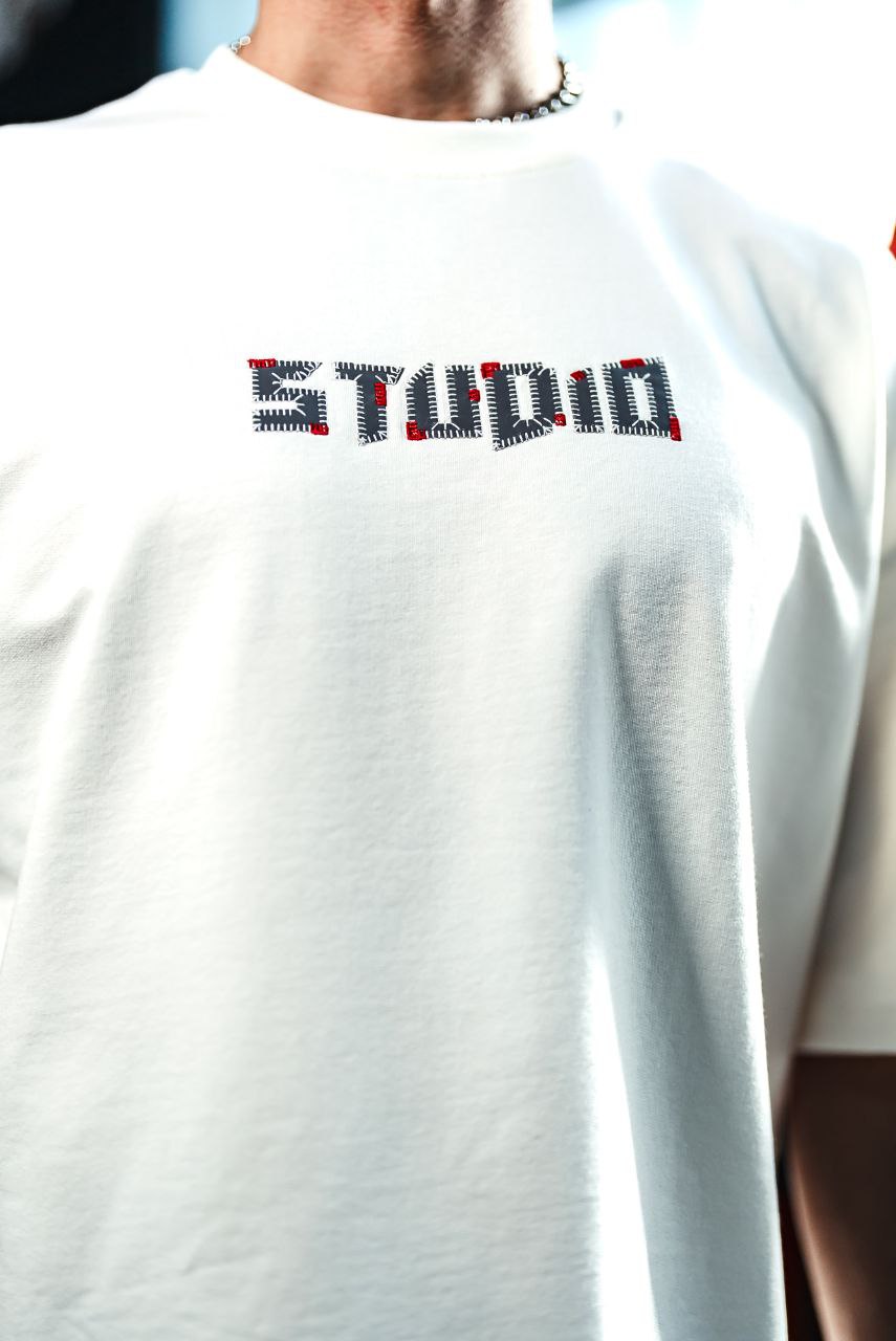 Studio Graphic Cotton Tee - Minimalist Text Print T-Shirt Withinblack