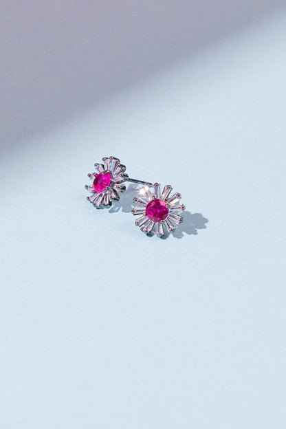 VINTAGE SUNFLOWER EARRINGS Flying Tomato