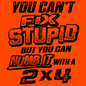 Stupid - Long Sleeve Hi-Vis T-Shirt Armed American Supply
