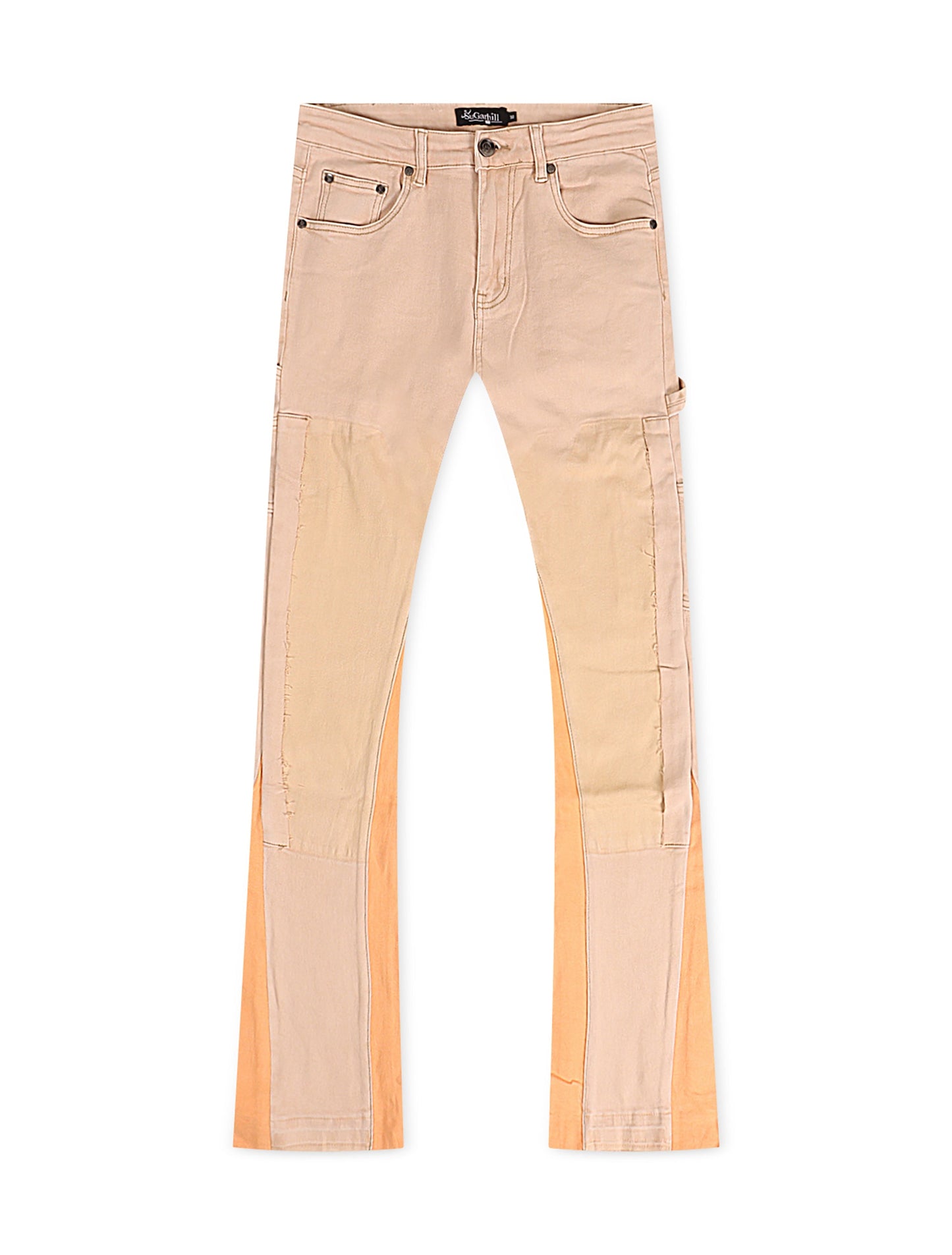Sugarhill Revolver Stacked Jeans - Desert/Orange Denim Exchange