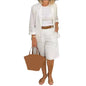 Summer Fashion Solid Color Two Piece Set