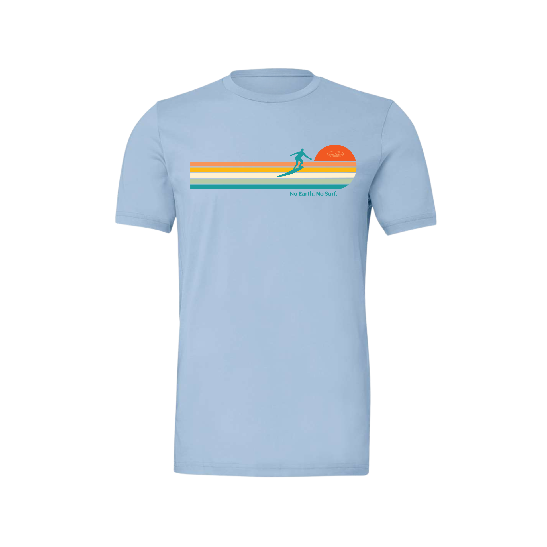 Sun Sets Men's Tee - Premium Cotton T-Shirt Liquid Culture