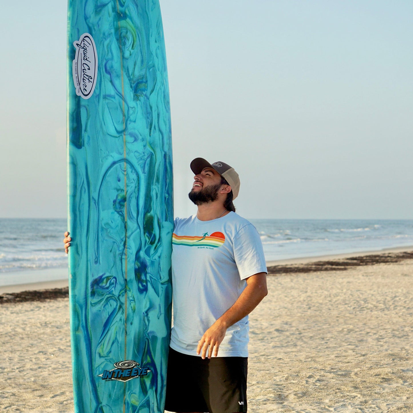 Sun Sets Men's Tee - Premium Cotton T-Shirt Liquid Culture