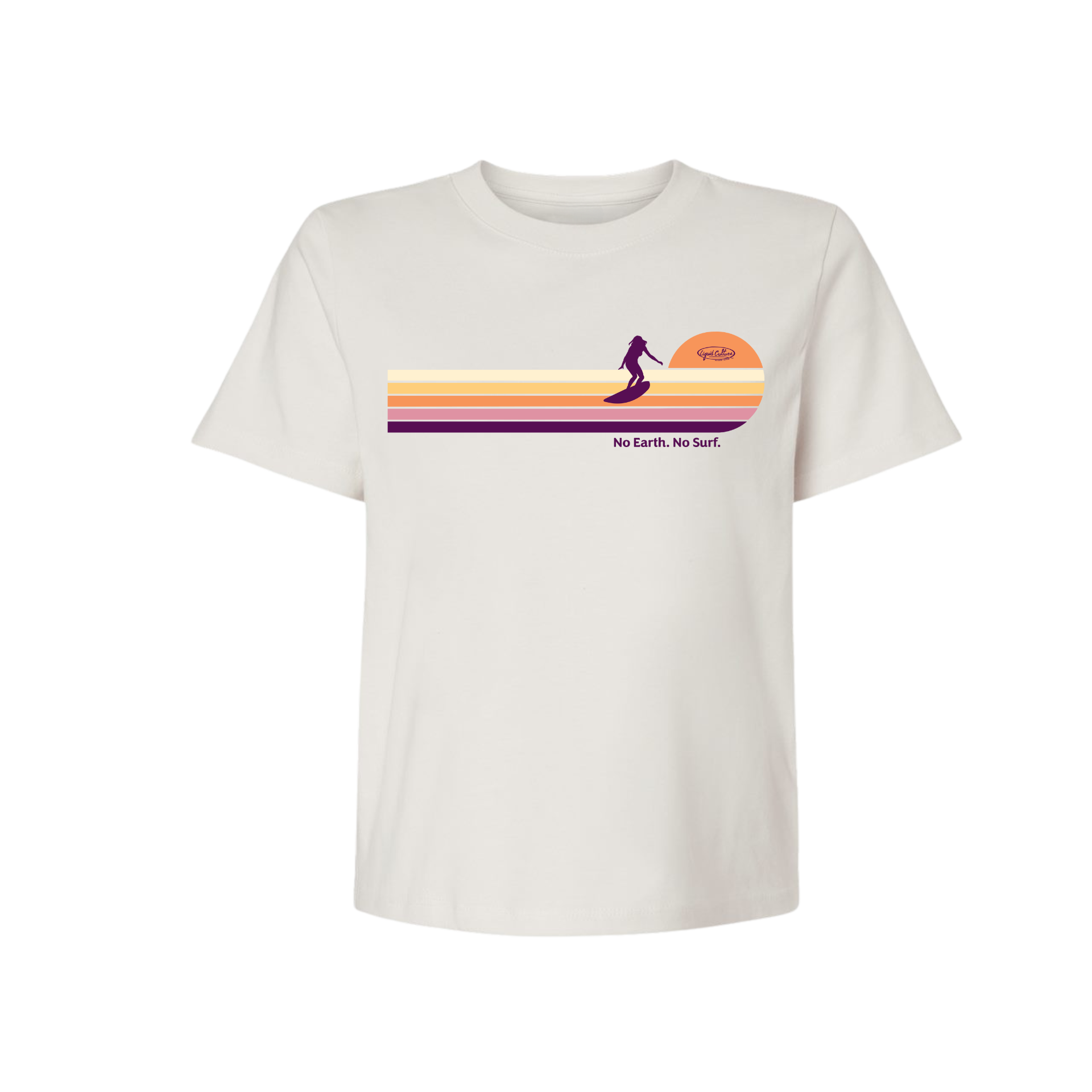 Sun Sets Women's Tee - Premium Cotton T-Shirt Liquid Culture