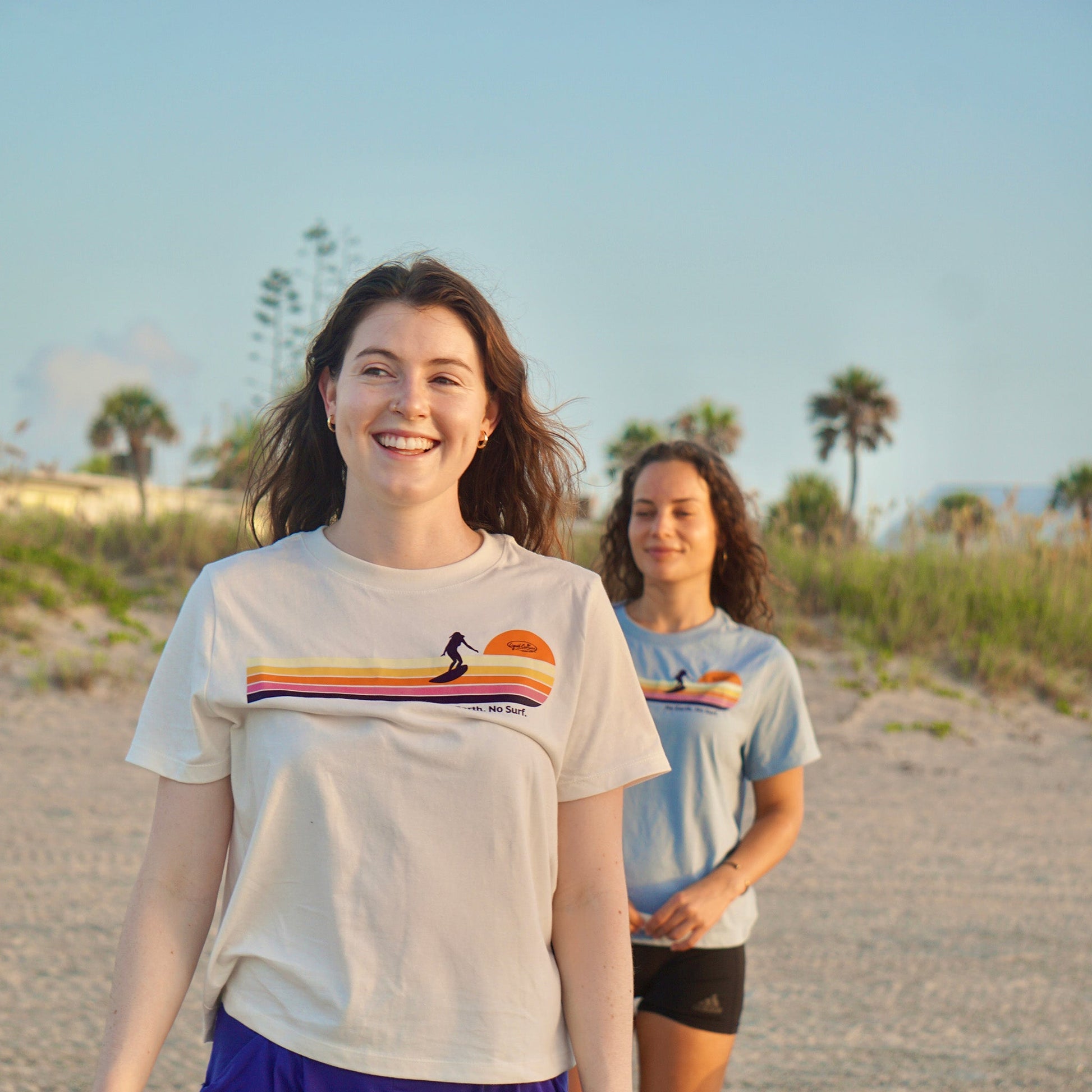 Sun Sets Women's Tee - Premium Cotton T-Shirt Liquid Culture