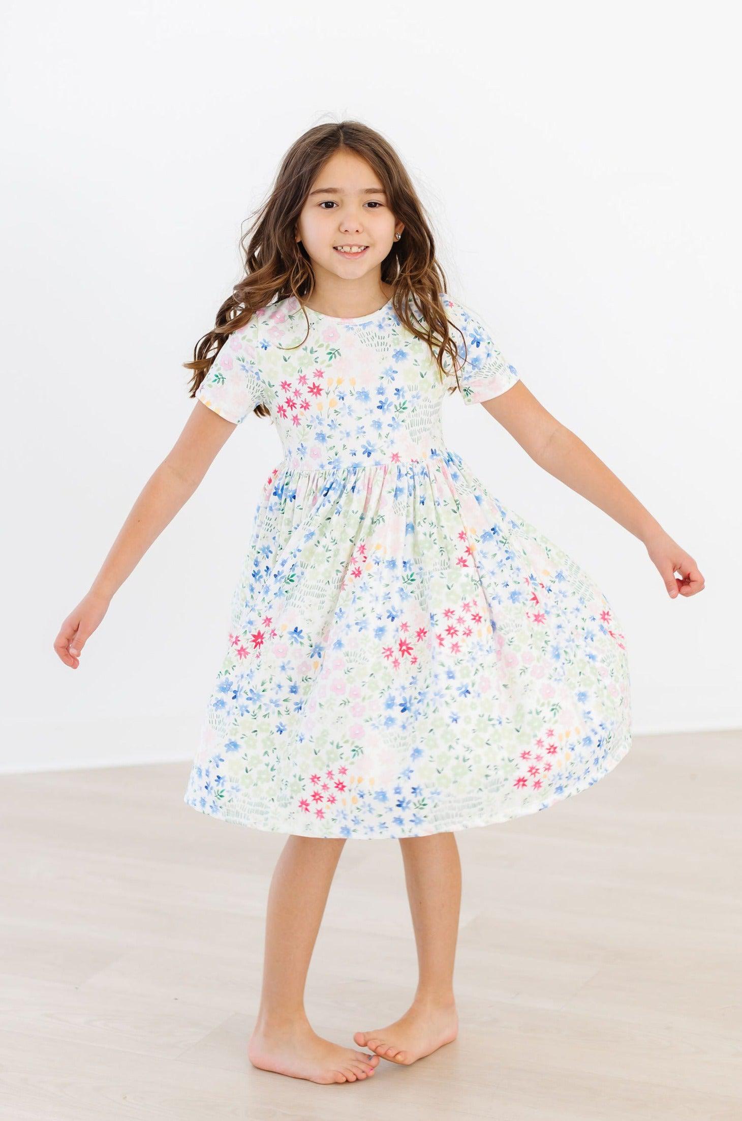 Sunshine Meadows S/S Pocket Twirl Dress Mila & Rose ®